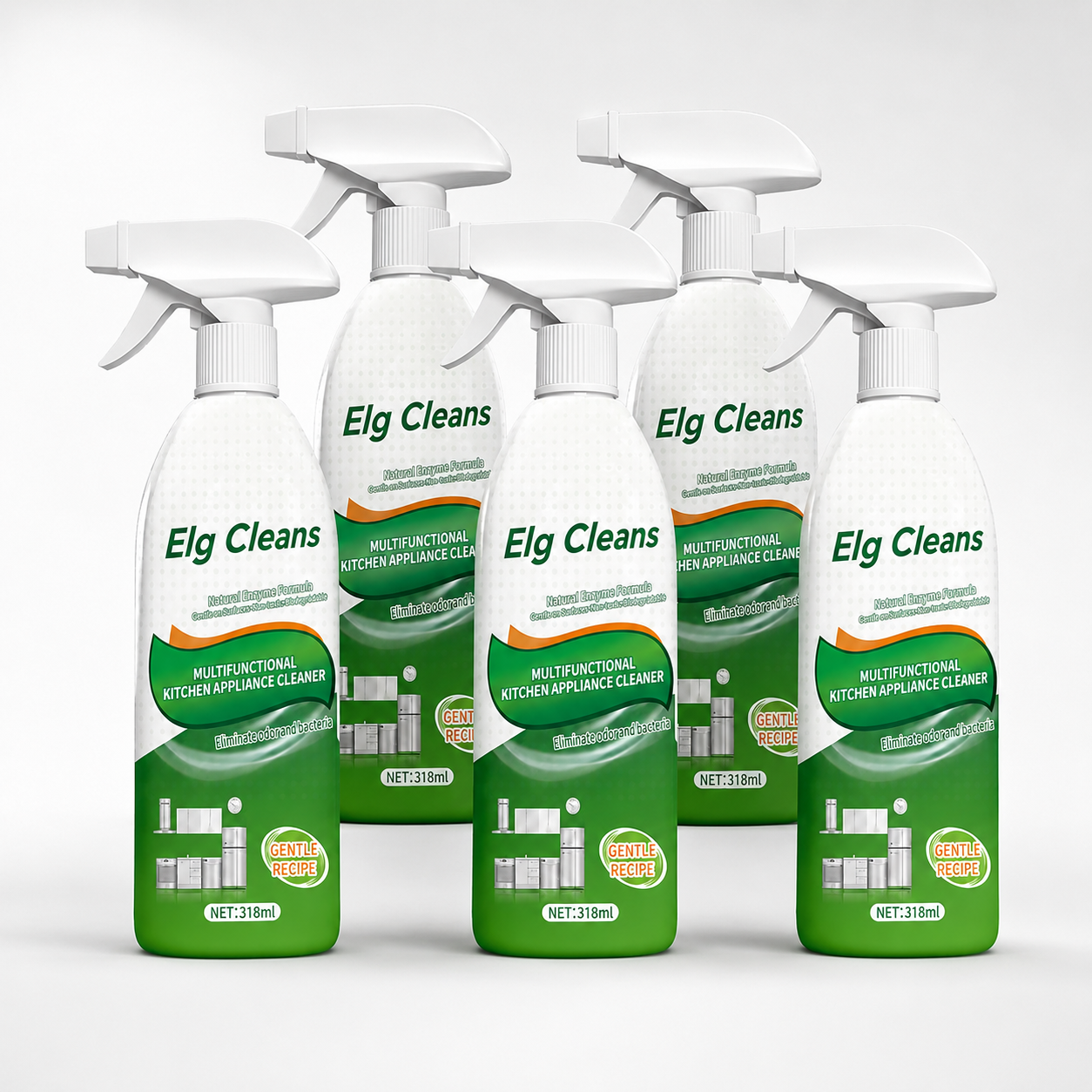 Discover the Elg Cleans Difference: Tough on Grease, Kind to Your Home.