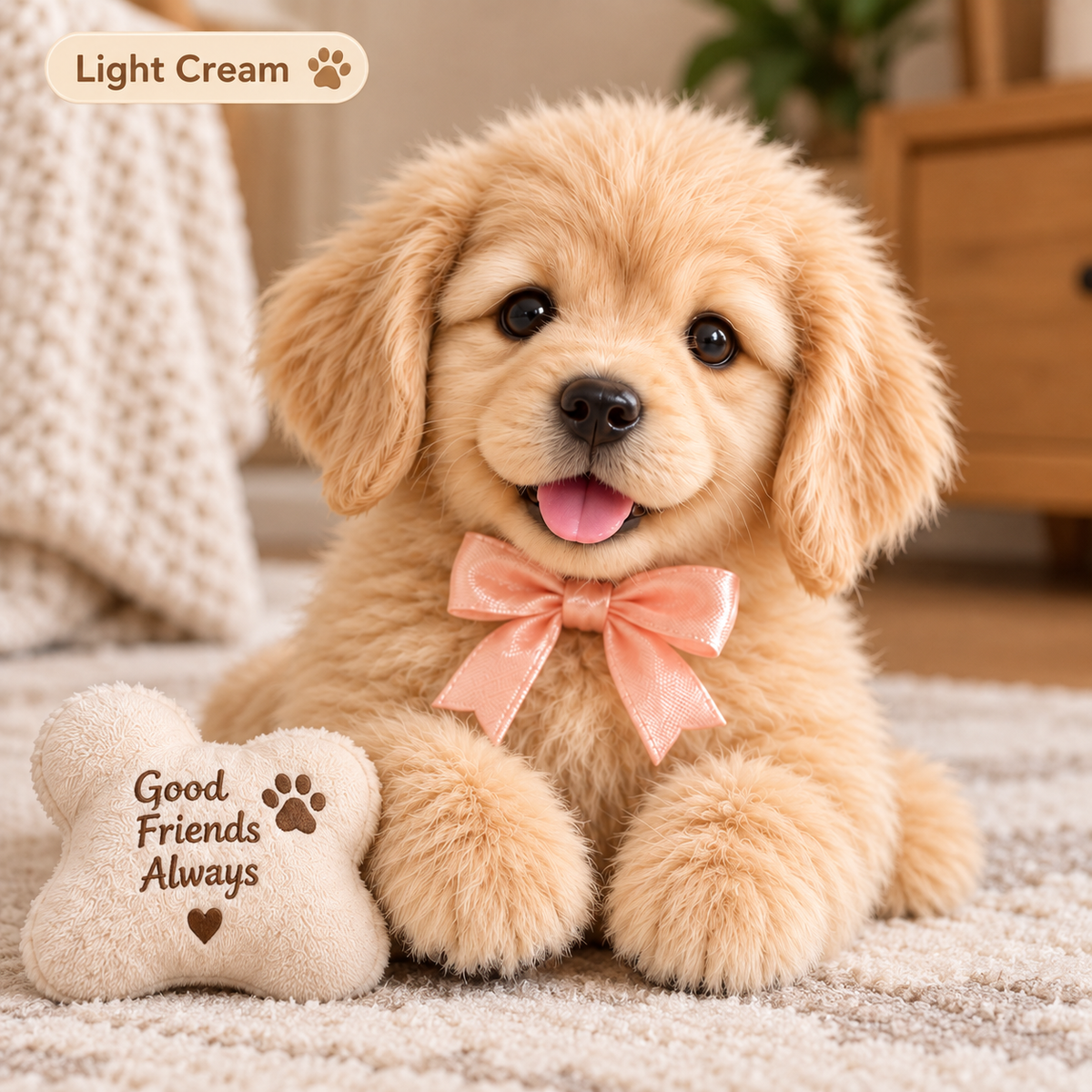🐶🔥Black Friday 49% OFF! 🎁 Adorable Lifelike Robot Golden Retriever Puppy