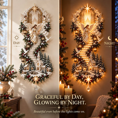 ✨ Last Day – 60% OFF!✨ Jesus Light of Heaven Christmas 2D Wall Hanging✝️
