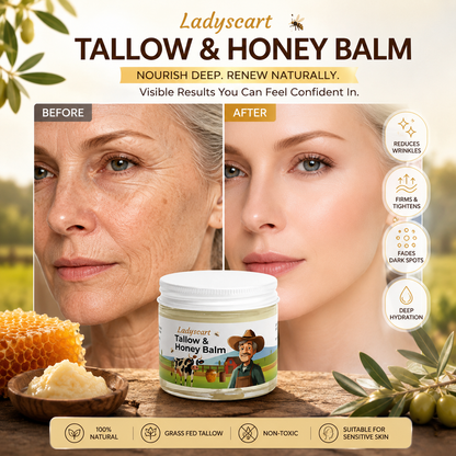 𝐋𝐚𝐝𝐲𝐬𝐜𝐚𝐫𝐭 𝐓𝐚𝐥𝐥𝐨𝐰 & 𝐇𝐨𝐧𝐞𝐲 𝐁𝐚𝐥𝐦 𝐀𝐧𝐭𝐢-𝐖𝐫𝐢𝐧𝐤𝐥𝐞 𝐅𝐢𝐫𝐦𝐢𝐧𝐠 𝐀𝐧𝐭𝐢-𝐀𝐠𝐢𝐧𝐠 𝐅𝐚𝐜𝐞 𝐁𝐚𝐥𝐦