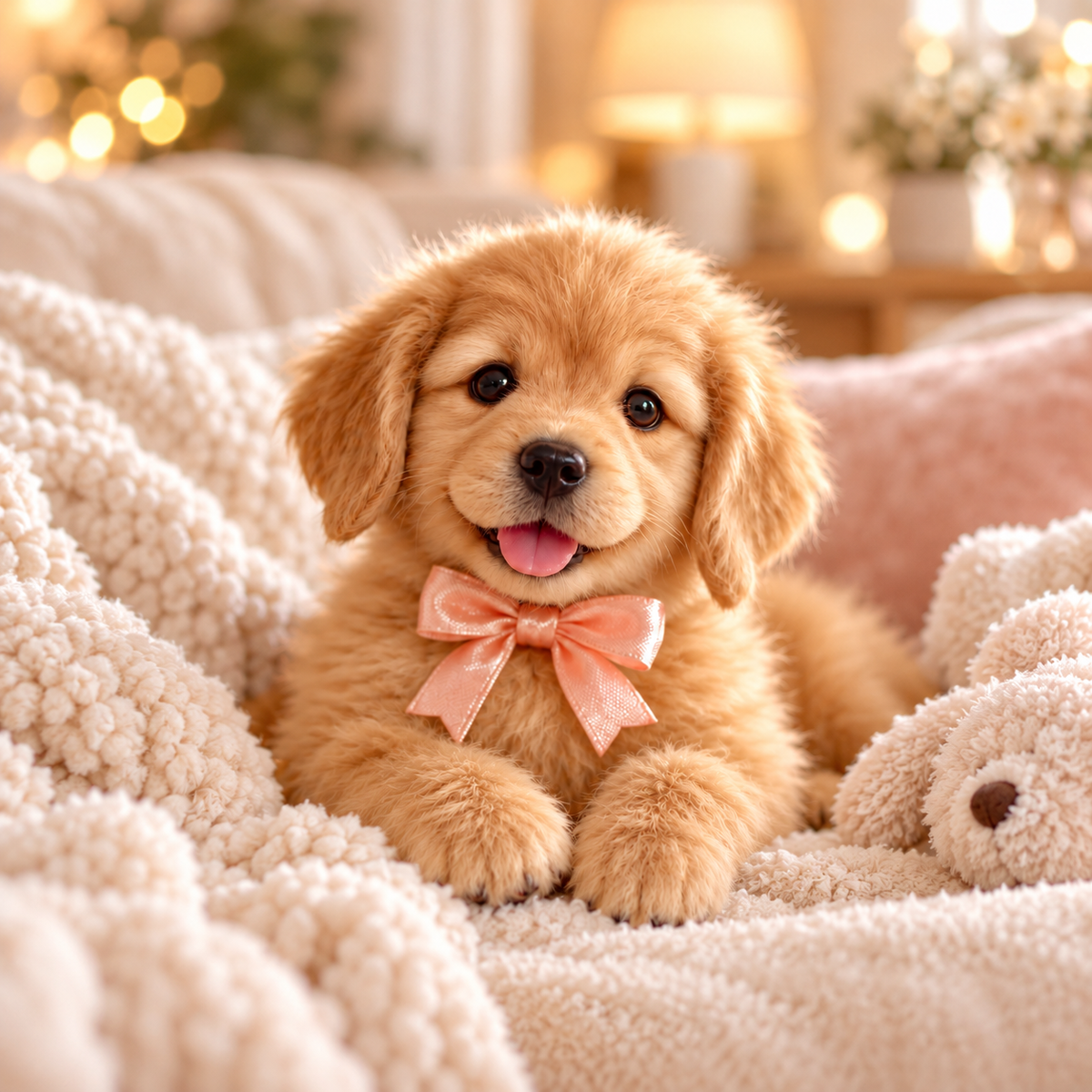 🐶🔥Black Friday 49% OFF! 🎁 Adorable Lifelike Robot Golden Retriever Puppy