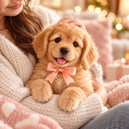 🐶🔥Black Friday 49% OFF! 🎁 Adorable Lifelike Robot Golden Retriever Puppy