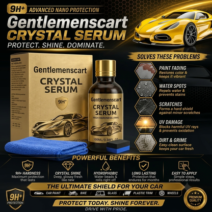 Gentlemenscart 9H Graphene Ceramic Coating 🛡️ Scratch-Resistant High-Gloss Protection