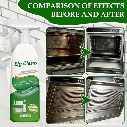 Discover the Elg Cleans Difference: Tough on Grease, Kind to Your Home.