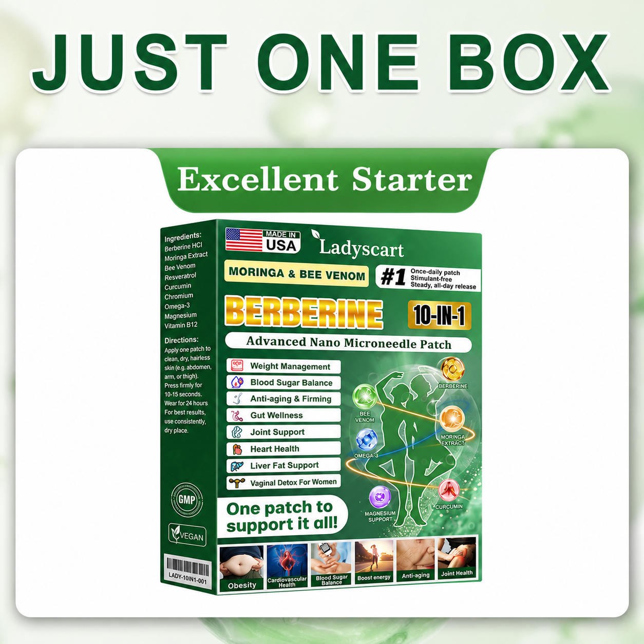 1 box - Lose up to 9 lb