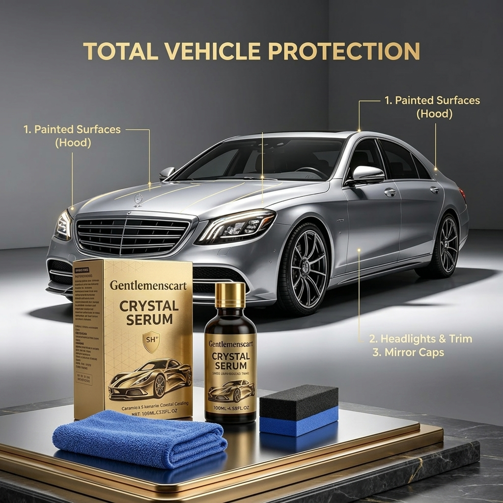 Gentlemenscart 9H Graphene Ceramic Coating 🛡️ Scratch-Resistant High-Gloss Protection