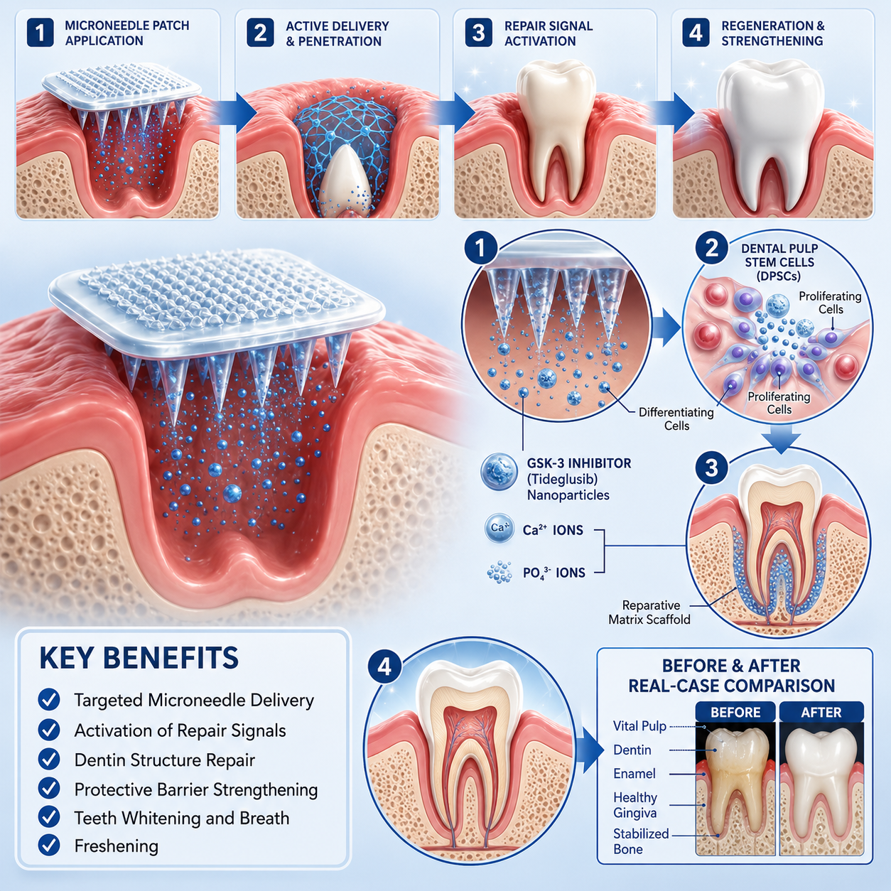 Ladyscart Tooth & Gum Repair Fast-Dissolving Microneedle Patch✨ (𝟓-𝐢𝐧-𝟏 💎 𝐑𝐞𝐛𝐮𝐢𝐥𝐝 𝐄𝐧𝐚𝐦𝐞𝐥 & 𝐃𝐞𝐧𝐭𝐢𝐧 • 𝐒𝐭𝐫𝐞𝐧𝐠𝐭𝐡𝐞𝐧 𝐆𝐮𝐦𝐬 • 𝐄𝐫𝐚𝐝𝐢𝐜𝐚𝐭𝐞 𝐓𝐚𝐫𝐭𝐚𝐫 & 𝐎𝐝𝐨𝐫 • 𝐖𝐡𝐢𝐭𝐞𝐧𝐢𝐧𝐠 • 𝐒𝐭𝐨𝐩 𝐓𝐨𝐨𝐭𝐡 𝐒𝐞𝐧𝐬𝐢𝐭𝐢𝐯𝐢𝐭𝐲)