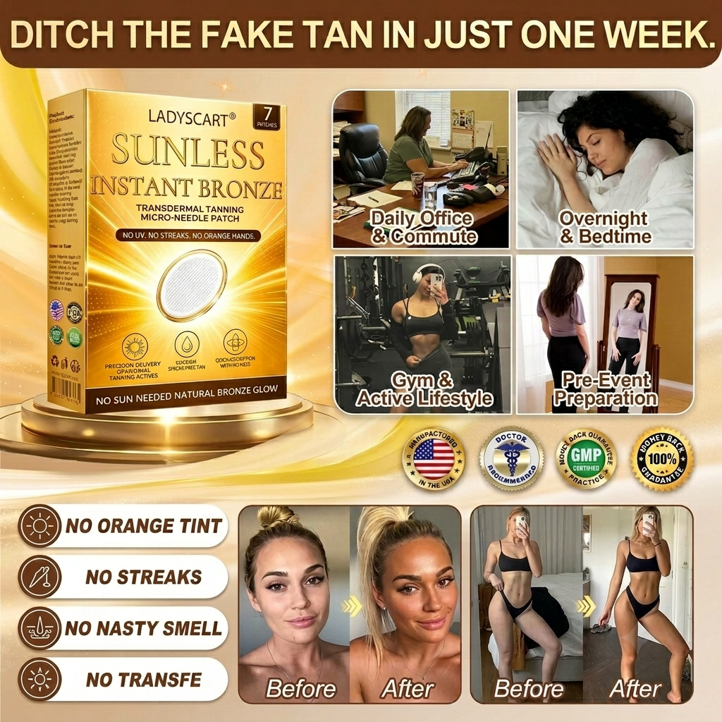 𝑶𝒇𝒇𝒊𝒄𝒊𝒂𝒍 𝑺𝒕𝒐𝒓𝒆 | ☀️☀️ 𝐋𝐚𝐝𝐲𝐬𝐜𝐚𝐫𝐭® 𝐒𝐮𝐧𝐥𝐞𝐬𝐬 𝐍𝐚𝐭𝐮𝐫𝐚𝐥 𝐆𝐥𝐨𝐰 𝐓𝐚𝐧𝐧𝐢𝐧𝐠 𝐌𝐢𝐜𝐫𝐨𝐧𝐞𝐞𝐝𝐥𝐞 𝐏𝐚𝐭𝐜𝐡 🇺🇸 (𝐉𝐮𝐬𝐭 𝐨𝐧𝐜𝐞 𝐚 𝐝𝐚𝐲) 𝐕𝐢𝐬𝐢𝐛𝐥𝐞 𝐁𝐫𝐨𝐧𝐳𝐞 𝐆𝐥𝐨𝐰 𝐢𝐧 𝟕 𝐃𝐚𝐲𝐬 ✅ 𝐍𝐨 𝐔𝐕, 𝐍𝐨 𝐎𝐫𝐚𝐧𝐠𝐞, 𝐍𝐨 𝐒𝐭𝐫𝐞𝐚𝐤𝐬, 𝐍𝐨 𝐃𝐇𝐀, 𝐍𝐨 𝐌𝐞𝐬𝐬.