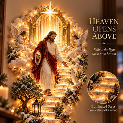 ✨ Last Day – 60% OFF!✨ Jesus Light of Heaven Christmas 2D Wall Hanging✝️