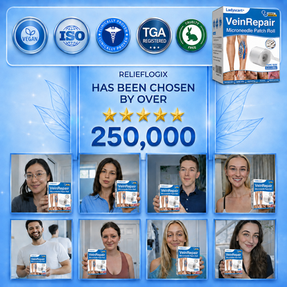 🇺🇸🥇🏆Ladyscart® VeinRepair Microneedle Patch Roll⚡Instant Relief, Long-Term Results