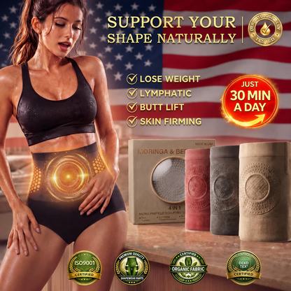 Ladyscart® 2026 8-in-1 Moringa & Berberine Thermogenic Sculpting Shorts🔥 30-Minute No-Sweat Routine