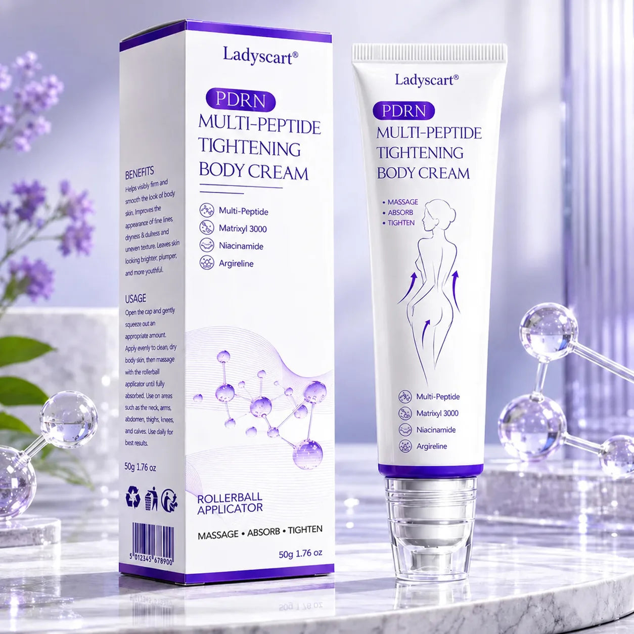 𝑶𝒇𝒇𝒊𝒄𝒊𝒂𝒍 𝑺𝒕𝒐𝒓𝒆| 𝐋𝐚𝐝𝐲𝐬𝐜𝐚𝐫𝐭® 𝐏𝐃𝐑𝐍 𝐌𝐮𝐥𝐭𝐢-𝐏𝐞𝐩𝐭𝐢𝐝𝐞 𝐌𝐚𝐬𝐬𝐚𝐠𝐢𝐧𝐠 𝐁𝐨𝐝𝐲 𝐑𝐨𝐥𝐥𝐞𝐫 𝐂𝐫𝐞𝐚𝐦-Anti-aging, Hydrating, Skin Firming & Lifting, Skin Repair, Even Tone, Acne and Dark Spot Treatment, Wart and Mole Removal, and Psoriasis Relief