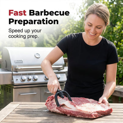 🥩 Handheld Fat Trimmer for Beef & Pork, Portable Meat Fat Remover Tool, Easy Brisket Trimming BBQ Kitchen Gadget