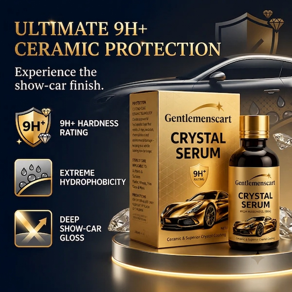 Gentlemenscart 9H Graphene Ceramic Coating 🛡️ Scratch-Resistant High-Gloss Protection