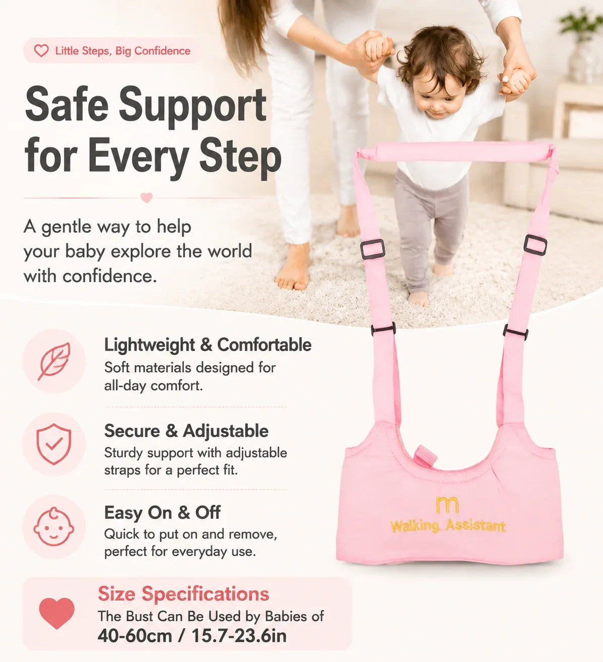 Baby Toddler Safety Walking Assistant