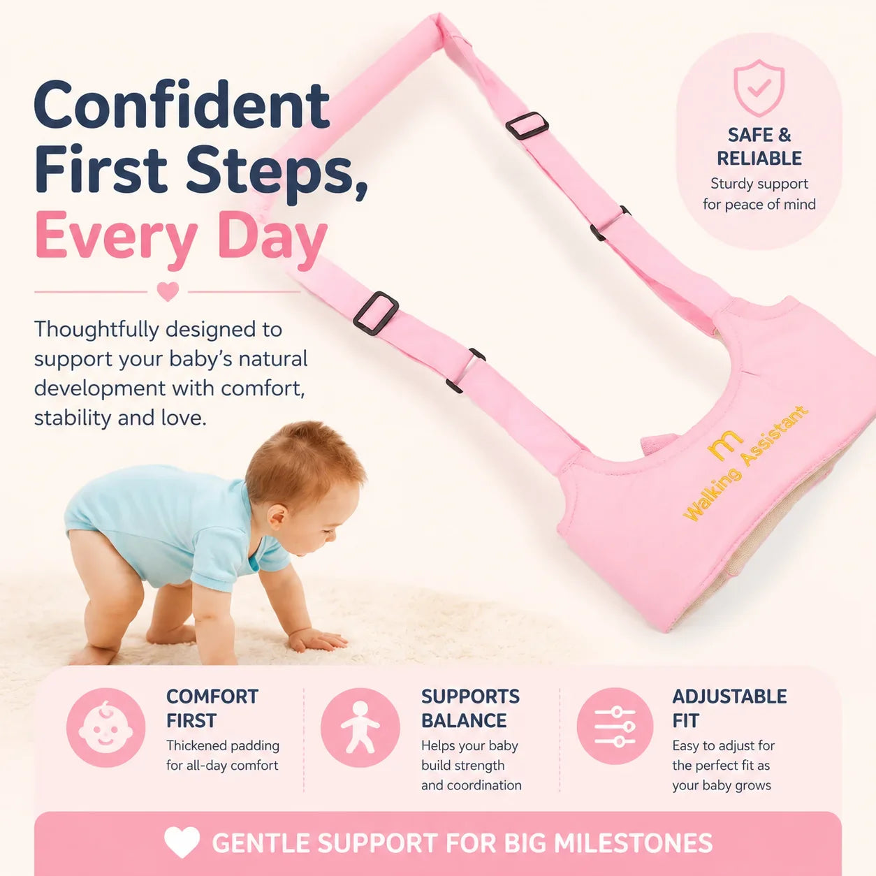 Baby Toddler Safety Walking Assistant