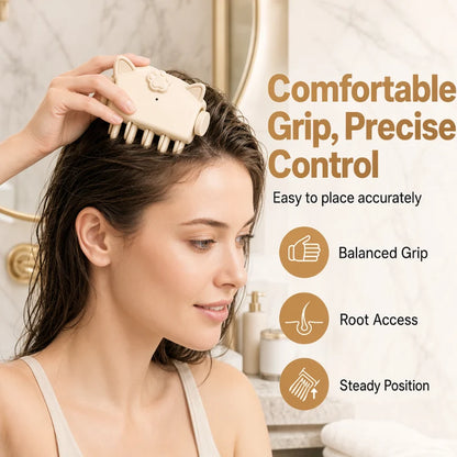 📢50% OFF !! ⏰Wireless Heated Volumizing Root Lift Clip - Salon Crown Volume Styling Tool for Fine Flat Hair