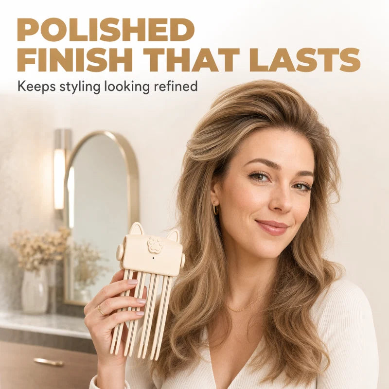 📢50% OFF !! ⏰Wireless Heated Volumizing Root Lift Clip - Salon Crown Volume Styling Tool for Fine Flat Hair